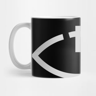 Ichthys & Cross Mug